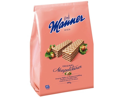 Manner Wafer Fingers Original Neapolitans Bag G Natural German