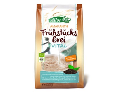 Allos Frühstücksbrei mit Amaranth Vital 400g