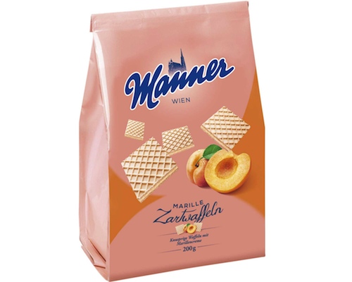 Manner Zartwaffeln Marille 200g