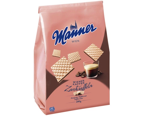 Manner Thin Wafers Vienna Coffee 200g