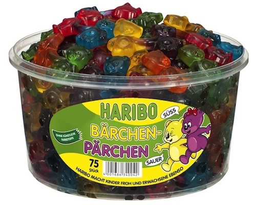 Haribo Bärchen-Pärchen Dose 1200g