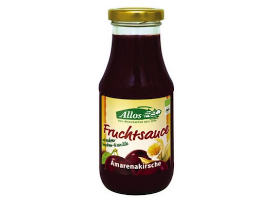 Allos Fruchtsauce Amarenakirsche 250g