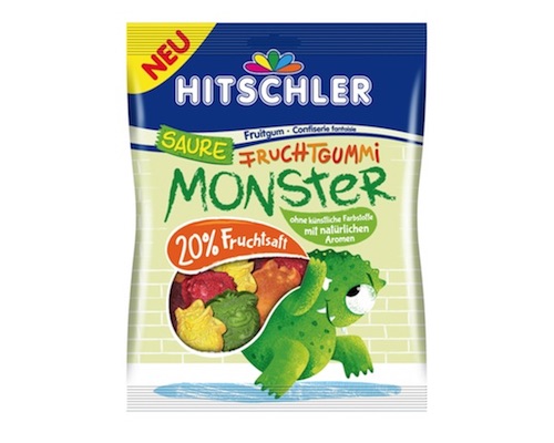 Hitschler Saure Fruchtgummi Monster 175g