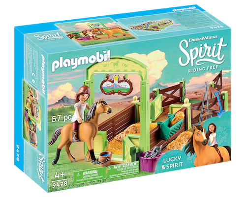 Playmobil Spirit Pferdebox "Lucky & Spirit"