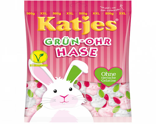 Katjes Green-Ear Rabbit 200g | Natural German