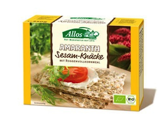 Allos Amaranth Sesam-Knäcke 250g