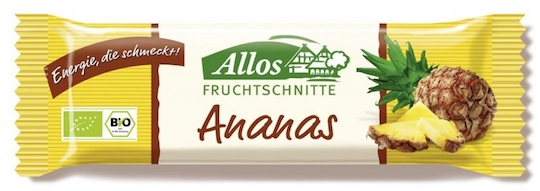 Allos Fruchtschnitte Ananas 40g