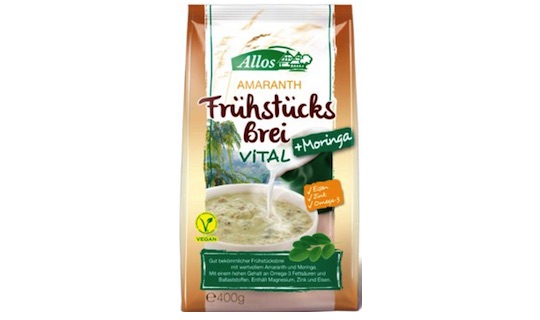 Allos Frühstücksbrei mit Amaranth Moringa 400g