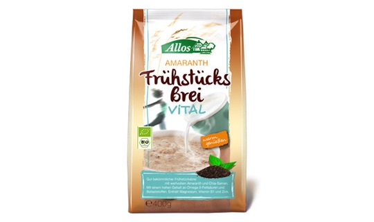 Allos Frühstücksbrei mit Amaranth Vital 400g