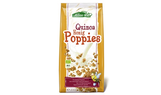 Allos Quinoa Honig-Poppies 200g