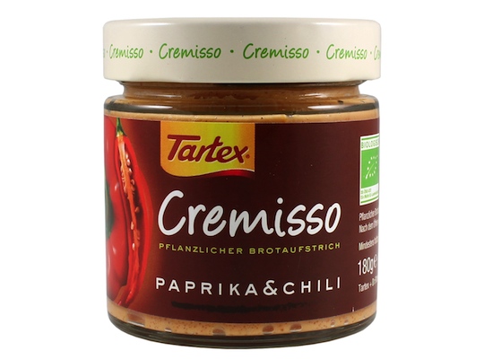 Tartex Cremisso Paprika & Chili 180g