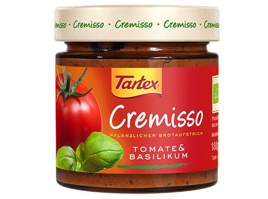 Tartex Cremisso Tomate & Basilikum 180g