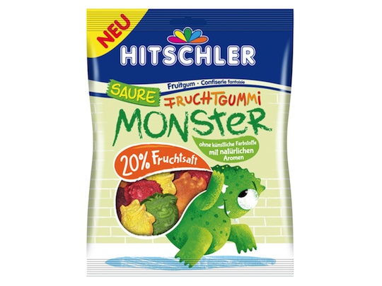 Hitschler Saure Fruchtgummi Monster 175g