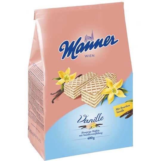 Manner Schnitten Vanille Beutel 400g