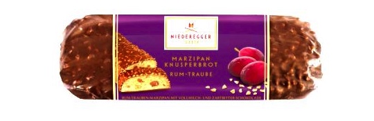 Niederegger Marzipan Knusperbrot Rum-Traube 125g