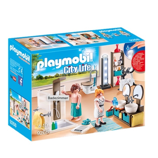Playmobil City Life Bathroom Building Set 9268, 1 Unit - Dillons Food Stores