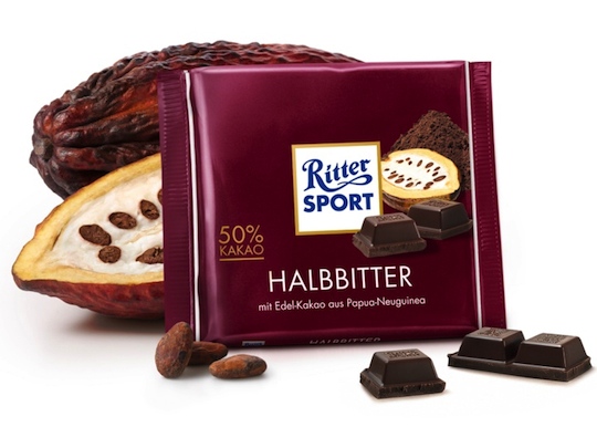 Ritter Sport Halbbitter 50% Kakao 100g