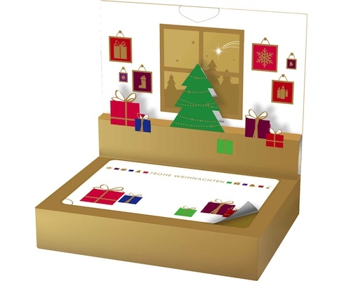 Ritter Sport Kleine Weihnachtsfreude Bunter Weihnachtsmix 123g