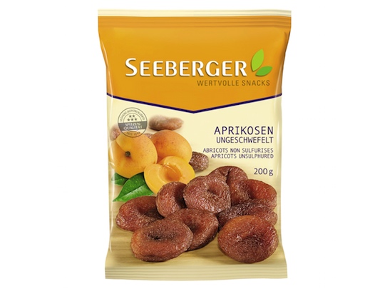 Seeberger Aprikosen Ungeschwefelt 200g