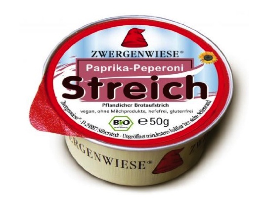 Zwergenwiese Paprika-Peperoni Streich 50g